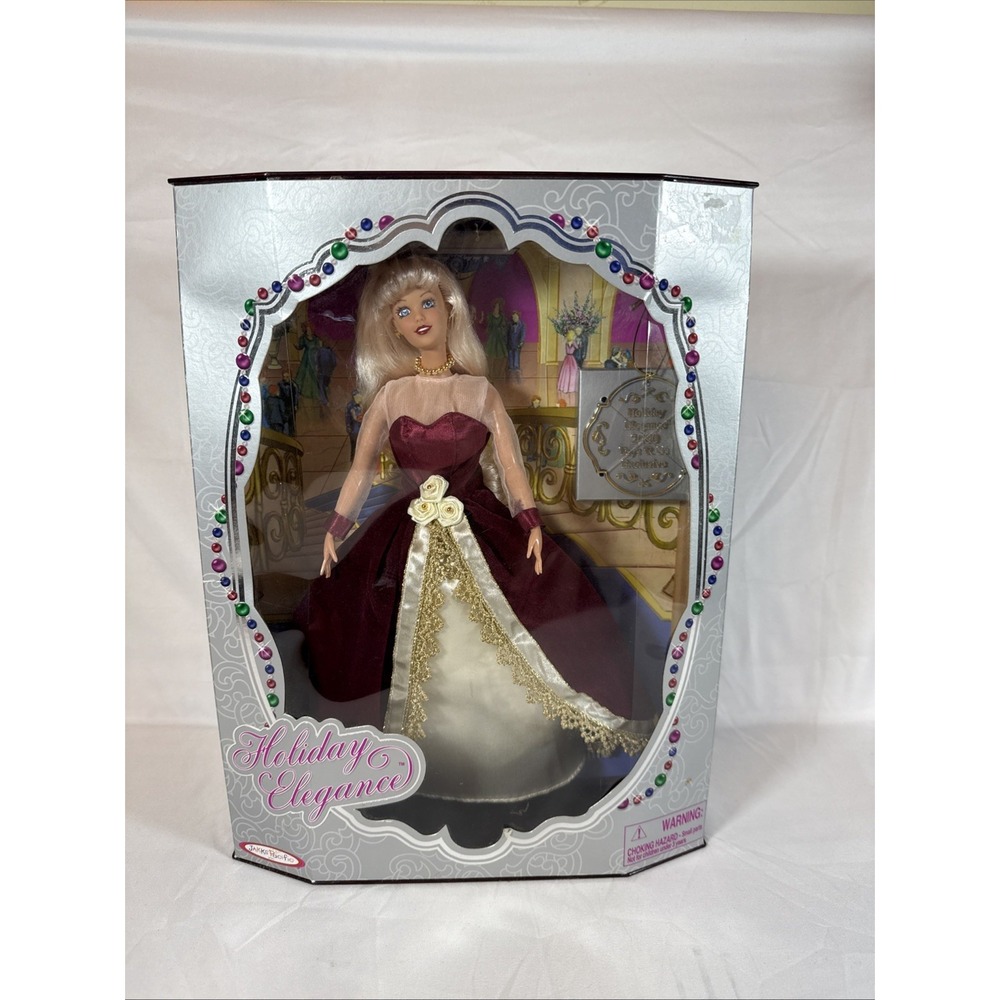 Jakks Pacific Holiday Elegance 2000 Toys R Us Exclusive Blonde Fashion Doll